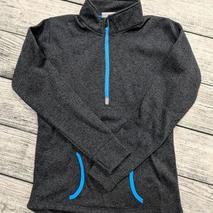 Women's Quarter Zip Cosmic Fleece Navy